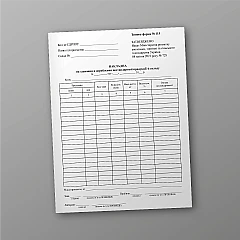 Invoice for delivery of non-standard products from the warehouse for processing | PrintTo: