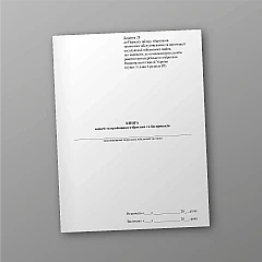 Book of issue and acceptance of weapons and ammunition | PrintTo: