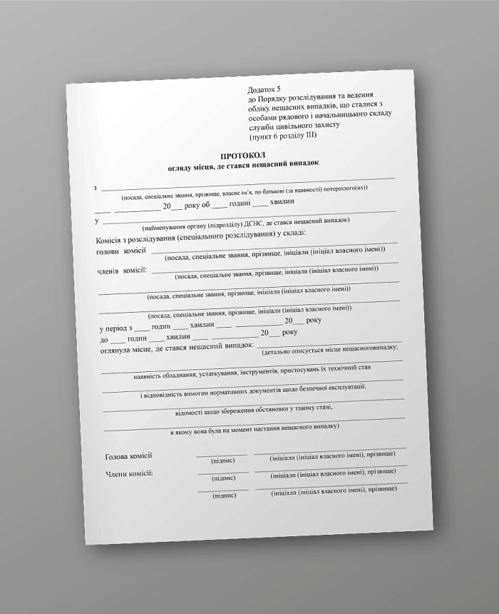 Accident scene inspection report | PrintTo: Accident scene inspection report | PrintTo: